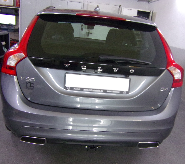 Anhängerkupplung für Volvo-V60 Kombi, Baureihe 2010-2018 abnehmbar